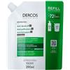 VICHY Dercos Technique Shampoo Antiforfora Ds Grassi Refill 390 Ml