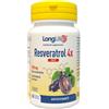 Longlife Resveratrol 4x Forte 60 Capsule Vegetali