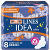 Lines Idea Ultra Notte Ali 8 Pezzi