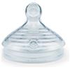 Nuk Tettarella Natural Sense In Silicone 0-6 Mesi Misura Media 2 Pezzi