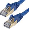 Startech.com Cavo Patch Startech.com Ethernet RJ45 CAT6a D Blu [6ASPAT5MBL]