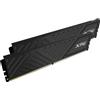 Adata Ram DIMM DDR4 32GB Adata XPG Gammix D35 3600MHz CL16 1.35V Nero [AX4U360016G18I-DTBKD35]
