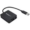 Startech.com Cavo convertitore adattatore StarTech.com USB 3 Nero [US1GA30SXSC]