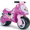 BricoShop24 Moto Cavalcabile per Bambini Minnie Disney Rosa Massimo 30 kg