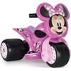 BricoShop24 Triciclo Elettrico per Bambini 6V Minnie Disney Rosa Caricabatterie