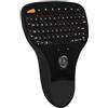 Socobeta Wireless Smooth Mini Keyboard Mini 2.4G Wireless Keyboard Trackball Tastiera Tastiera ultraleggera per TV per computer