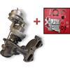 Rixboost Turbocompressore Alfa-Romeo MiTo 0.9 TwinAir nuovo turbo + kit di montaggio t...