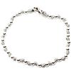 Spadarella Gioielli VLNET ® | Bracciale Spadarella Unisex | Argento 925 + Cotone Nautico Grigio Chiaro | Sfere Diametro 4 mm | Fatto a Mano in Italia | Lunghezza 19 cm