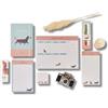 Cute Creations Set regalo di cancelleria per amanti dei cani bassotto, 7 pezzi, formato A4/A5, include quaderno, agenda, blocco note, penna, foglietti adesivi