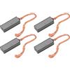 Akozon Kit di Riparazione del Regolatore Dell'alternatore, Set di 4 Spazzole per Regolatore Alternatore Brx40710 Spazzola per Motore Elettrico Generatore Sostituzione per