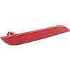 Akozon Riflettore Paraurti Laterale Posteriore con Lente Rossa Maggiore visibilità, Compatibile con Smart Fortwo EQ Fortwo (Destra: 4539062600)