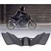BAFOVY Spoiler Anteriore per Moto, Kit di Sostituzione Aletta Carenatura Inferiore per CB1000 Hornet SP 2025 2026, Montaggio Senza Trapano in ABS Nero (BLACK)