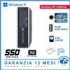 HP PC COMPUTER DESKTOP FISSO RICONDIZIONATO HP WINDOWS 11 CORE I5 8GB RAM 240GB SSD