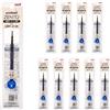 uni-ball Mitsubishi Uni-ball ZENTO UBN-ZS ricarica 10 pezzi 0,38/0,5/0,7 mm nero/blu