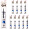 uni-ball Mitsubishi Uni-ball ZENTO UBN-ZS ricarica 10 pezzi 0,38/0,5/0,7 mm nero/blu