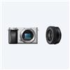 SONY ALPHA 6100 Argento + PZ 16-50 II