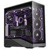 ABYSM Telecabina per computer Abysm ARIAN FRAME A400 Black ATX con vetro temperato ARGB PWM