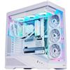 ABYSM Caja ATX Abysm Arian Frame A400 Bianco Cristal Templado ARGB PWM