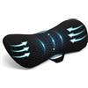 TOSUTOCuscino Lombare Ergonomico,Cuscino Schiena in Memory Foam,Supporto Lombare,Supporto Lombare Letto con Rivestimento Traspirante e Cinturino Regolabile per Auto per Auto,Sedia Ufficio,Letto,Divano