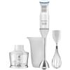 Taurus - Frullatore a immersione Bapi 1200 Pure Plus + 1200W | 20 velocità + Turbo | Lame e asta in acciaio inox | Turbo Rotation System | Campana anti-spruzzo | Kit accessori completo