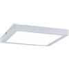 Paulmann 70938 Pannello LED Atria angolare incl. 1 plafoniera da 16 Watt bianco opaco lampada da soffitto plastica lampada per soggiorno 4000 K