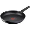 Tefal Titanium Force G3030632 - Padella con rivestimento antiaderente, indicatore di temperatura del segnale termico, tecnologia a induzione migliorata, bordo di versamento, impugnatura stabile, made