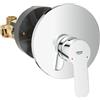 Grohe BauEdge Miscelatore monocomando per doccia incasso | 29078000 Cromo