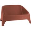 Toomax Divano Matera 2 Posti Terracotta - Divano da Esterno Resistente ai Raggi UV