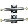 Leefai Mini carrello professionale con tastiera larga 32-34 mm, forma standard G3, asse singolo, mini strumento per skateboard con viti, hardware, piastra di base placcata (nero, 32 mm)