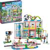 LEGO Friends Centro Sportivo con Gioco del Calcio, Basket e Tennis più Parete da Arrampicata e 4 Mini Bamboline, Giochi Heartlake City per Bambine e Bambini da 8 Anni, Idea Regalo di Compleanno 41744