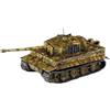 Italeri 1/56 WW2 Germany Pz.Kpfw.VI Tiger I Heavy Tank Plastic Model Kit IT25755