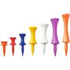 Longridge Plastic Castle Tee (confezione da 1000) - arancione fluorescente