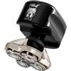 Skull Shaver Pitbull Gold PRO - Rasoio per capelli da uomo, 4 rasoio a umido/asciutto con adattatore USB statunitense e cavo di ricarica, 4D ricaricabile con batteria agli ioni di litio