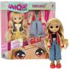 Giochi Preziosi Unique Eyes - Bambola articolata alta 25cm, con occhi grandi magici e profondi, segue il tuo sguardo, Amy Fashion Doll con extra outfit, per bambine a partire dai 3 anni, MYM01100