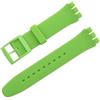 BBZ 17MM Cinturino in Silicone Compatibile con Swatch Watch Strap