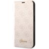 CG MOBILE Guess GUBKP14XHG4SHP - Cover per iPhone 14 Pro Max 6,7, colore: Rosa/Rosa Book 4G, logo vintage, colore: Oro