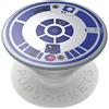 PopSockets PopGrip - Supporto e Impugnatura per Telefoni Cellulari e Tablet con un Top Intercambiabile - R2-D2 Icon
