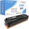LAIPENG Cartuccia di Toner Compatibile 216A W2410A Fino 1050 Pagine Per HP MFP M182nw M183fw M182 M183 M155 Stampanti Laser No Chip (Nero x 1）