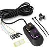Binghe Interruttore di alimentazione con 2M Cavi, Interruttore di alimentazione per PC Pulsante di Accensione Multifunzionale per un facile avvio e ripristino PC Power Button con luce LED per computer scheda
