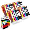 Koala cartucce di inchiostro/cartucce confezione Multi ricambio per CANON PGI 525/CLI 526 compatibile con Canon Pixma MX885, MX895, iP4850, iP4950, IX6550, MG5150, MG5250, 20-Pack