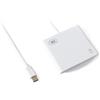 SCROY ACR40U Lettore di smart card USB per d'identità nazionali, firma digitale, servizi medici, sanitari, militari, governativi, driver tachigrafo, chip di contatto identità eID CAC IC (USB-C)