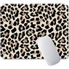 TUOLISG Tappetino per mouse 24 x 20 cm Premium Gaming-Mousepad in tessuto per PC ufficio, lavoro, gaming, studio, laptop, computer, casa, leopardo