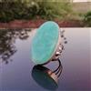 Anello Fatto A Mano In Argento Sterling 925 Con Pietra Amazonite Naturale
