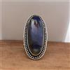 Anello In Argento Sterling 925 Fatto A Mano In Labradorite Tutte Le Taglie