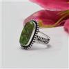 Valentine's Giorno Rame Gemma Pietra Turchese 925 Argento Sterling Anello