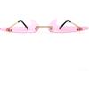 NOS vintage " CELEBUTANTE " sunglasses - Italy 80s - RARE - Medium - Gold / Pink