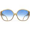 Playboy NOS vintage PLAYBOY 4538 "CRYSTAL" sunglasses - RARE - 80's Austria - Blue