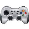 Logitech G Logitech F710 Wireless Gamepad, 2.4 GHz Wireless con Nano-Ricevitore USB, Controller Dual Vibration Feedback, 4 Switch D-Pad, PC, Grigio/Nero