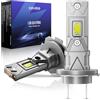 KOYOSO H7 LED 100W 22000LM Lampada 6500K 1:1 Mini Design，Lampadina Led H7 Plug and Play, Confezione da 2