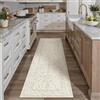 PureCozy Tappeto Cucina Marrone 60x240cm Antiscivolo Lavabile Passatoia Corridoio Scendiletto Camera da Letto Sala Ufficio Lungo Carpet Pelo Corto Morbido Rug